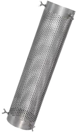 perfeclan Parascintille per camini, stufe, parascintille per tubi, raccordi portatili, tubo di scarico, copertura antiscottatura in rete per escursionismo