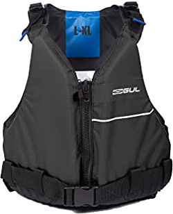 Gul Recreation 50N Kayak Dinghy Sailing PFD Buoyancy Aid for Watersports GK0007-B7 - Black - Lightweight