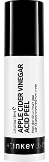 The INKEY List Säurepeeling mit Apfelessig, 30 ml, Mehrstufiges Peeling, Hilft, Rötungen aufzuhellen und zu reduzieren, parfümfrei, Für alle Hauttypen geeignet
