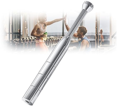 NENAGGE Steel Club for Strength Training Workout Indian Club Set Exercise Fitness Adjustable Clubbell, Mace Exercise Club for Shoulder Strength and Rehabilitation Gym Equipment,8_14KG