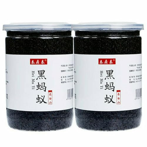 250g*2 Hormiga Negra Té de Hierbas Té Perfumado Original de China Buen Té Té de Flores Orgánico Natural Comida Verde sin Aditivos Té de Hierbas