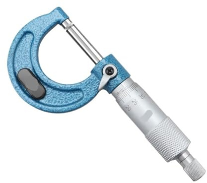 HEXEH Analog Outside Micrometers Measuring Range 0-300mm Graduation 0.01mm Metric (Color : 100-125mm)