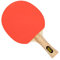 Idena 40202 - Tischtennisschläger Training, mit Griff aus Holz und Gummibelag in Rot und Schwarz, Schläger für Anfänger, Verein und Freizeit