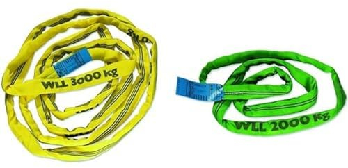 Braun 30101RS Câble de traction avec gaine en polyester capacité de charge 3 000 kg Jaune 10 m