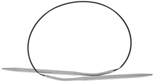Prym 211260-1 Aguja de Tejer Circular, Aluminio, Gris, 4 mm