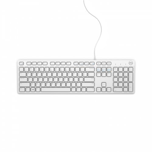 Clavier multimédia Dell -KB216 - français (AZERTY) - Blanc