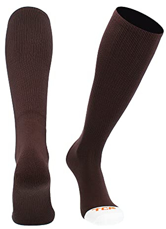 TCK Prosport Performance Tube Socks (Brown, Medium)