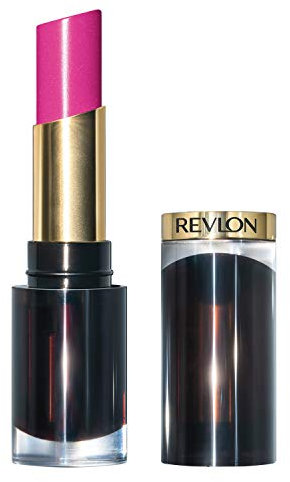 REVLON - Super Lustrous Glass Shine Lipstick Fuchsia Gleam 022-0.11 oz (3.1 g)