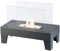 Carlo Milano Dekofeuer Wohnzimmer: Bio-Ethanol-Lounge-Dekofeuer, 60 x 45 x 30 cm, bis 60 Min. Brenndauer (Ethanol-Kamin-Standkamine, Bio Kamin Stand, Tischkamin)