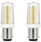 Noobibaba Lampe de machine à coudre B15D, 4W remplace les ampoules 15W-30W, Blanc Froid 6000K, 220-240V, lot de 2, non dimmable