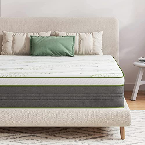 Novilla Materasso 150x200 Ibrido, Materasso Matrimoniale Molle Insacchettate e Schiuma Comfort Altezza 26cm, Mid-resistentissimo Isolamento del Movimento Fresco e Traspirante