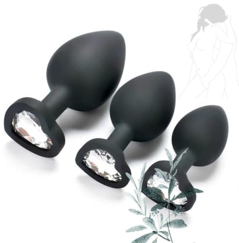 Tre släta silikon massager sport träning erfarenhet bollar.