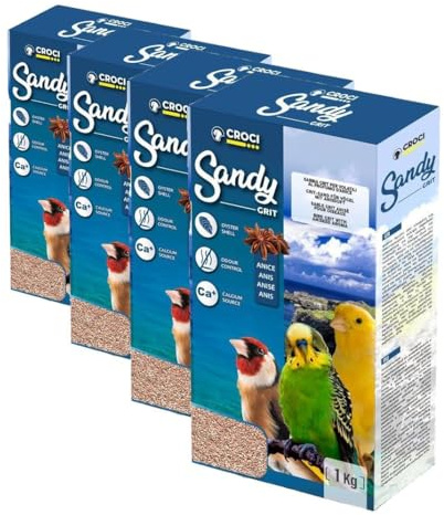 Croci Birds Sand, 1 kg (Pack of 4)