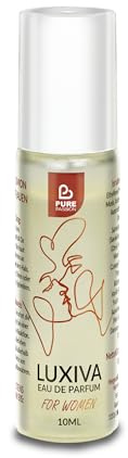 Pure Passion® Luxiva - Perfume de feromonas - Perfume de Feromonas Mujer - Perfume de Larga Duración para Mujeres - Perfume de Feromonas para Citas & Diario, 10 ml