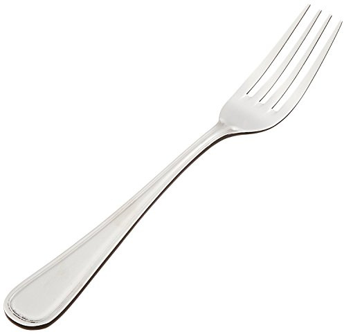 Winco Continental Table Fork Set, European, Heavyweight Stainless Steel, 18/0, 12-Piece