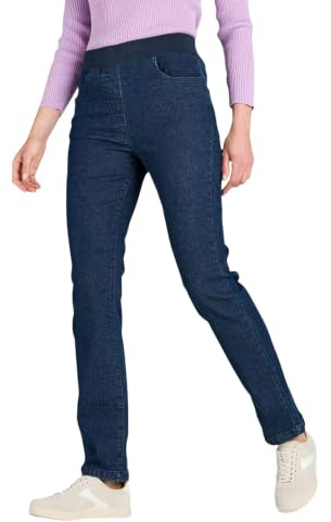Chums Ladies Pull On Jersey Waist Stretch Jean with 2 Front Pockets