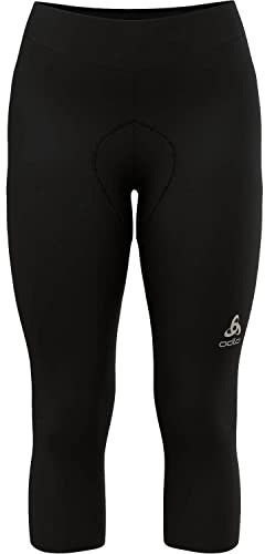 Odlo Damen Tights 3/4 Essential Radhose, Schwarz, L EU