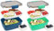 Bugucat Lunchbox Erwachsene 2000ML 2 Set,Auslaufsichere Brotdose Erwachsene Bento Box mit Fächern für Kinder,Salatbehälter Salatbox to Go mit Gabel,Brotdose Frühstücksbox für Schule Büro,Blau+Grün