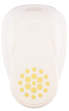 Vaessen Creative Figurstans Konfetti Blomma - Ø 5 cm - Motivstans | Knapp punch för hantverkspapper, Cardstock kartong, Pyssel, Pappershantverk, Scrapbook tillbehör