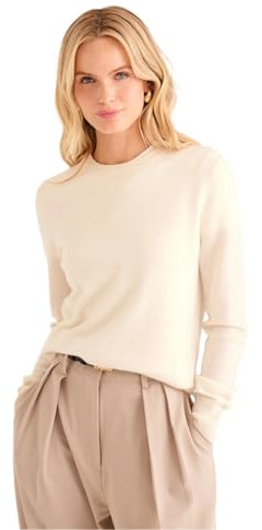 NAADAM Women's Original 100% Pure Cashmere Crewneck Pullover Sweater