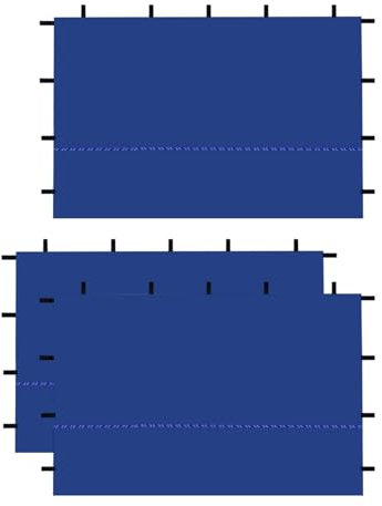 Dickly 3X Paredes Laterales de la Tienda con Dosel Paredes Laterales del Dosel Sin Marco y Tela Oxford 210D 9.84x6.56 pies para pérgola en