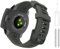 Astorgos 1Pack Sport Watch Band Kompatibel mit Garmin Instinct Esports/Solar/Tactical/Tide Military Watch/Instinct 2 Sports GPS, Weiches Silikon Ersatzband Armband, Graphite Grau
