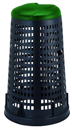 Stefanplast WEBMARKETPOINT Support pour Sac Poubelle Noir/Vert 58 x 100 cm 90 l