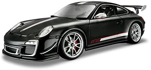 Bburago 11036BK - Modellauto 1:18.Porsche Gts Rs 4.0, schwarz, Fahrzeuge