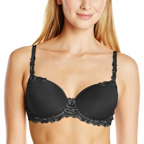 Triumph Damen BH Modern Finesse WP, mit Bügel, Gepolstert, Verstellbare Träger, 80F, Schwarz