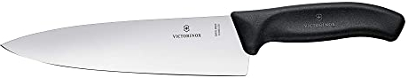 Victorinox Coltello da cucina Swiss Classic, estremamente ampio, materiale sintetico, nero