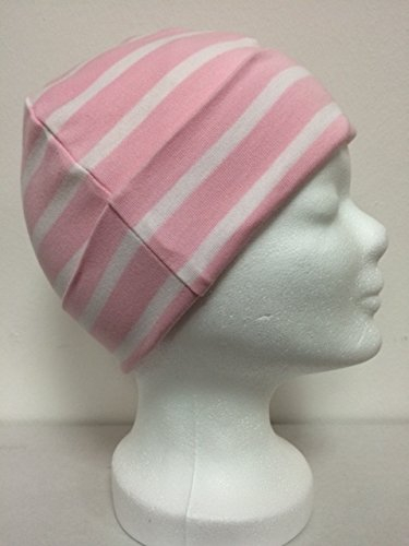 modAS Bretonisk rullhatt randig olika storlekar och färger (14 rosa/vit, 1 = upp till 52 cm huvudomfång)