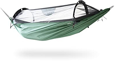 DD Hammocks SuperLight Jungle Hammock - Fully Modular And Lightweight Hammock With Waterproof Canopy For Insect Proof Camping And Adventure Sports
