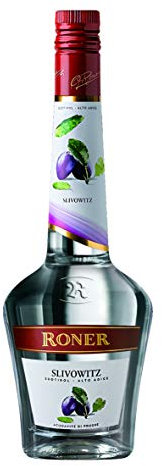 Roner Slivowitz - Acquavite di prugne (1x 0,7l) - Distillato di Frutta dalla Distilleria Artigianale Alto Adige Südtirol più premiata d'Italia - 700 ml