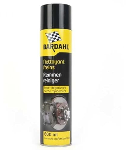 Nettoyant Freins 600 ml Bardahl - Sodipièces - Noir - Haute Efficacité