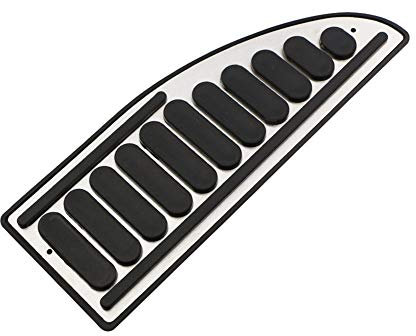 Fußstütze Bremse Pedalkappen,MoreChioce Edelstahl Auto Gas Kraftstoff Pedal Rutschfeste Pedal Cover Bremsen Pad Fuß Pedale Kompatibel mit MK2 MK3 2009-2013 MK4 2005-2011
