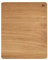 Fiskars Norden Schneidebrett, Klein, 26,1 x 20,6 x 3,2 cm, Eichenholz, 1065711
