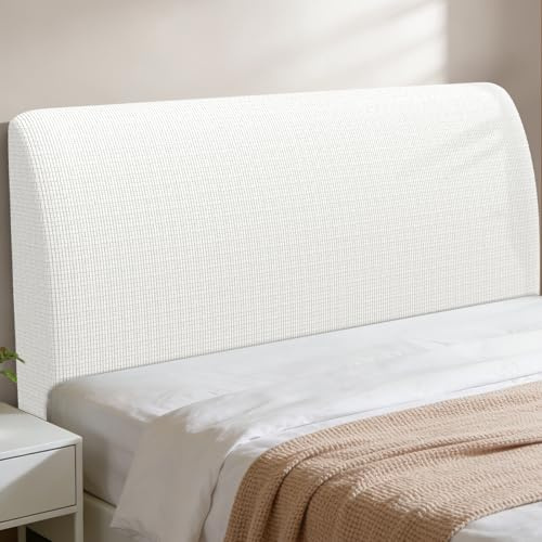 Yidaxing Copri Testiera Letto Matrimoniale 150(Pile Popcorn Bianco)