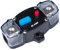 80 AMP Sicherungsautomat 80A Leistungsschalter Inline Sicherungshalter Rückstellbarer Wechselrichterblock DC 12V-48V Trolling Motor Audio Stereo Manueller Reset für Auto Marine Wohnmobil Boot LKW