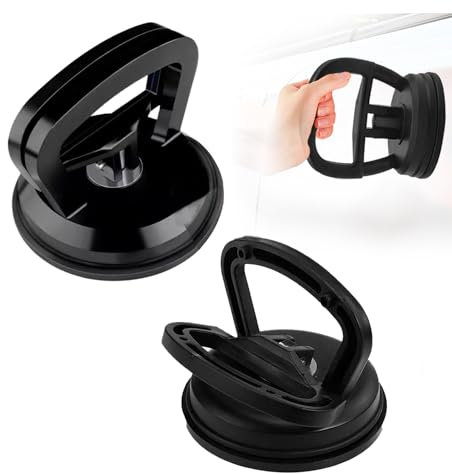 Kit de extracción de abolladuras para coche, Extractor de Abolladuras para Coche, Ventosa Coche Abolladuras, Disco de reparación de automóviles Dispositivo de reparación de 2 Piezas