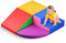 Motricità Baby in schiuma,Blocchi di arrampicata con custodia in pelle e ganci e fibbie, schiuma blocchi di costruzione giocattoli educativi,Soft Play Corner Climber (DM152116)