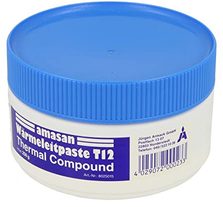 Amasan T12 Wärmeleitpaste (250 Gramm Dose)