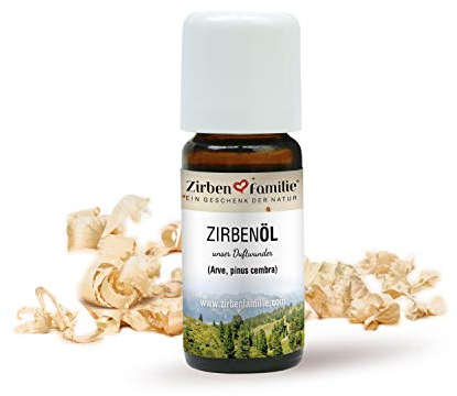 ZirbenFamilie - natürliches ZirbenÖl 10ml Wasserdampf-Destillat aus Österreich Von ZirbenKiefern bekannt aus dem Fachhandel & der Hotellerie