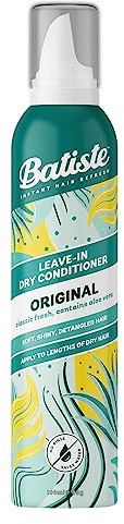 Batiste Dry Leave In Conditioner Original 100 ml, Hair Conditioner Foam by Batiste Dry Shampoo, for Dry Hair, Fresh Fragrance, No Rinse Formula with Aloe Vera, Vegan Friendly Conditioner