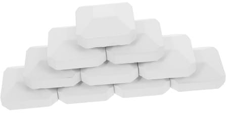 OKUMEYR 10piezas Briquetas De Cordierita Unidades Repuesto Para Barbacoa Durabilidad Eficiencia De Cocción