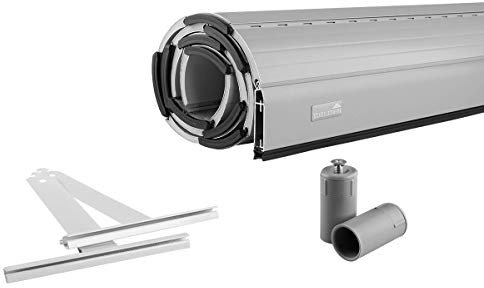 Schellenberg Rolladen Maßanfertigung, Rolladenpanzer Aluminium, Auswählbar: Breite 50-200 cm, Höhe 100-230 cm, System Maxi, Farben Grau, Anthrazit, Silber, Weiß