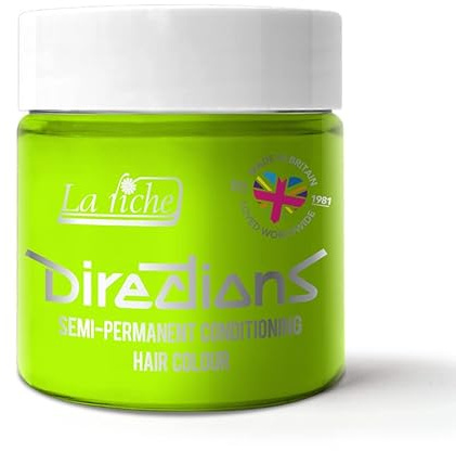 La Riche Directions Coloration Semi-Permanente 100 ml (Fluorescent Green)