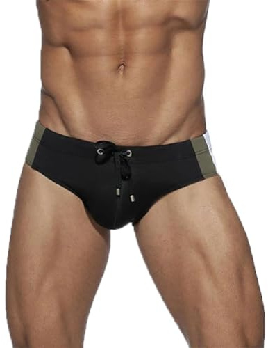 L-Peach Bañador para hombre, ropa de baño, pantalones cortos de baño, secado rápido, pantalones cortos de playa, L