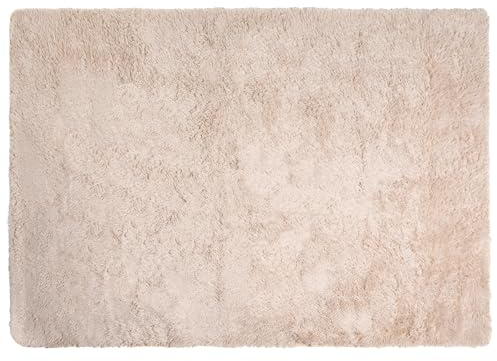 Sienna Rugs Living Room 120 x 170, Super Soft Fluffy Area Rugs for Bedroom Home Decorations Anti Slip Non Shedding Shaggy Medium Rug Modern Thick Pile Carpet, Stone