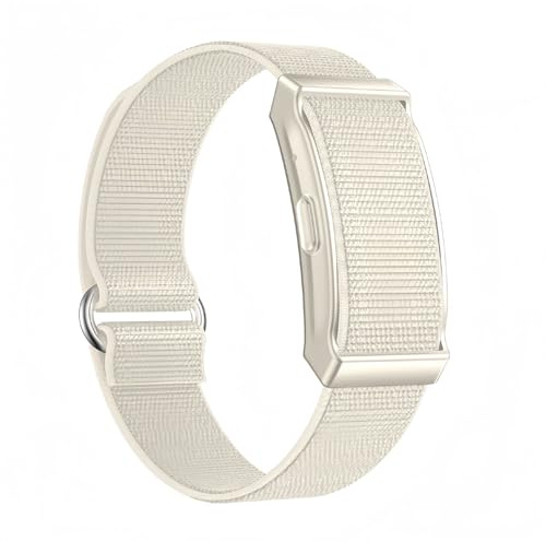 Wrist Band Smart Fitness Tracker Bracelet with 24/7 Heart Rate, Blood Pressure, Sleep Monitor & 120+ Sports Modes (Beige)