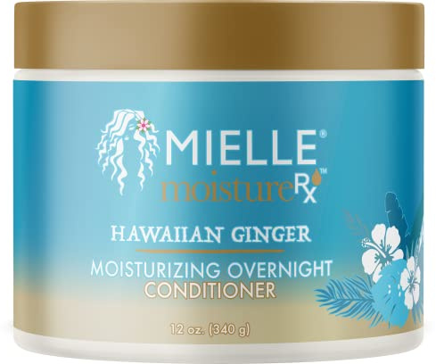 Mielle Moisture RX Hawaiian Ginger Moisturizing Overnight Conditioner 12 oz, White